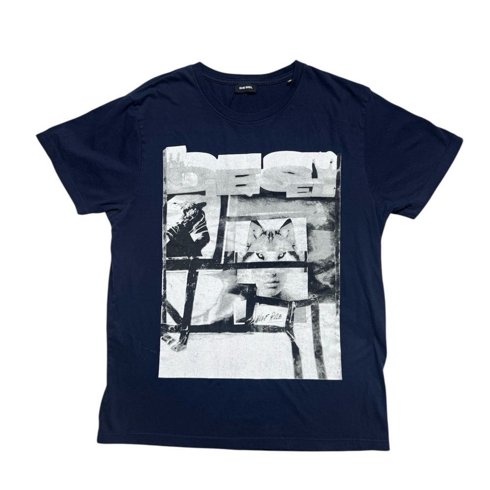 Navy Graphic T-Shirt